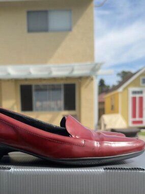 Vintage Prada Sport Women's Burgundy Slippers